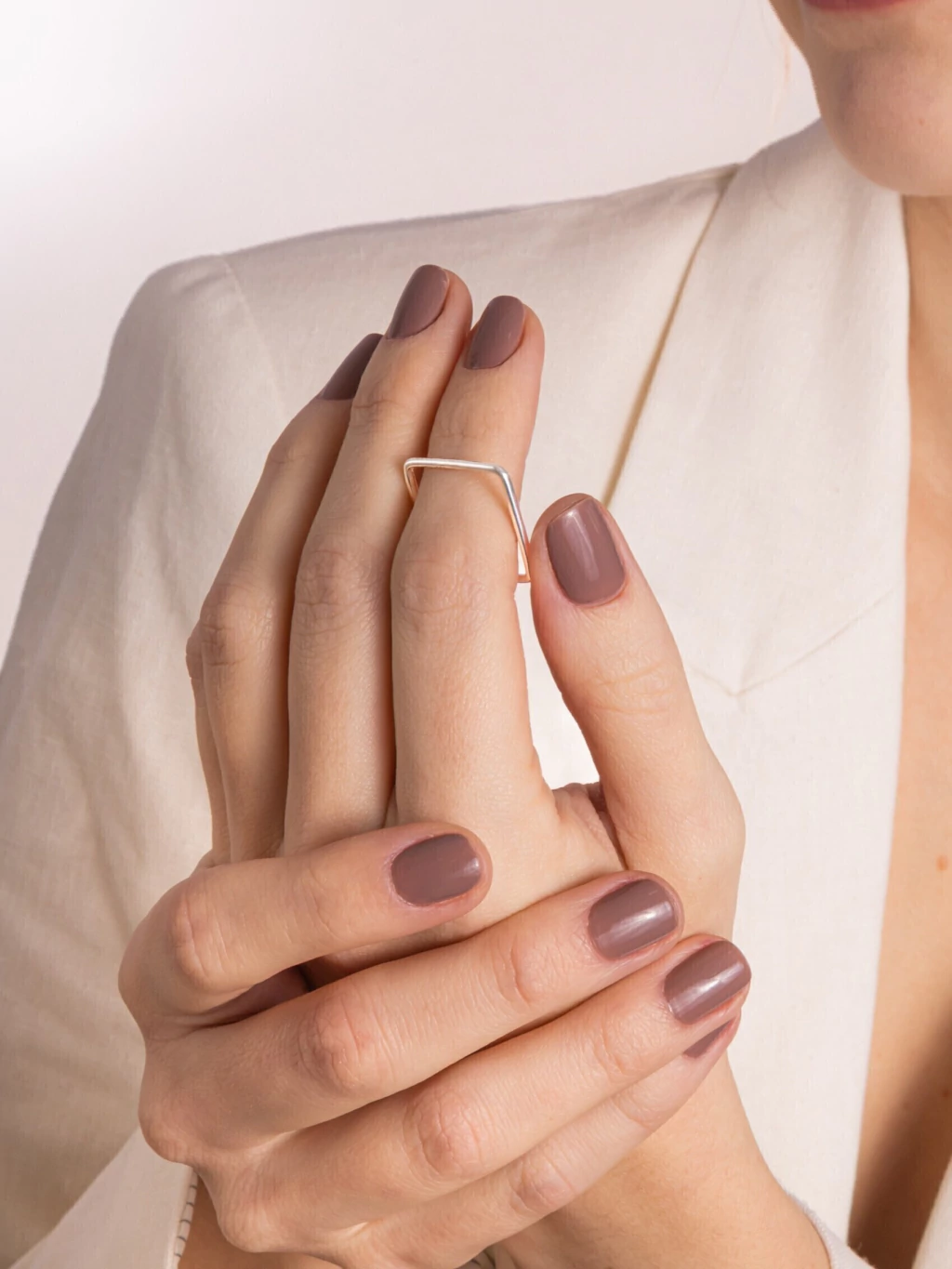 Anel Geométrico Quadrado