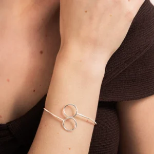 Bracelete Círculo Duplo