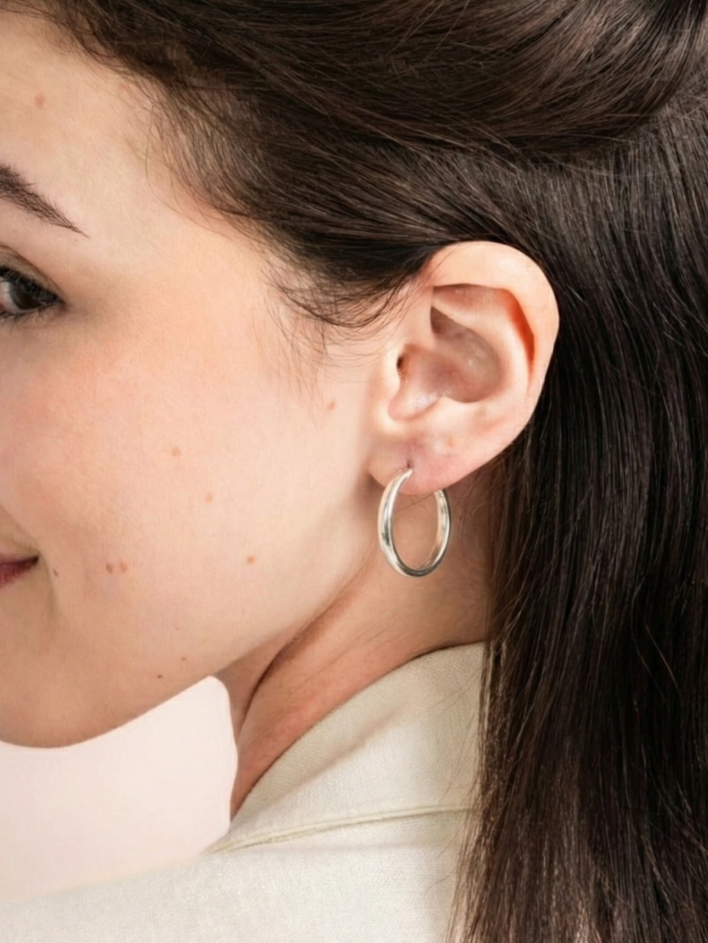 Argola Lisa Grossa 2,5cm