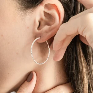 Argola Média Redonda Torcida