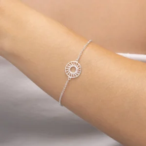 Pulseira de Prata 925 Raios de Sol