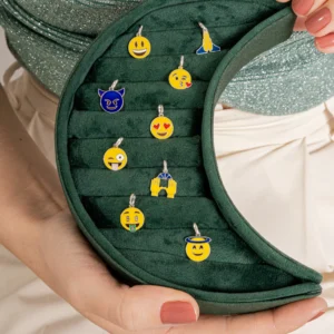 Colar de Prata 925 Emojis